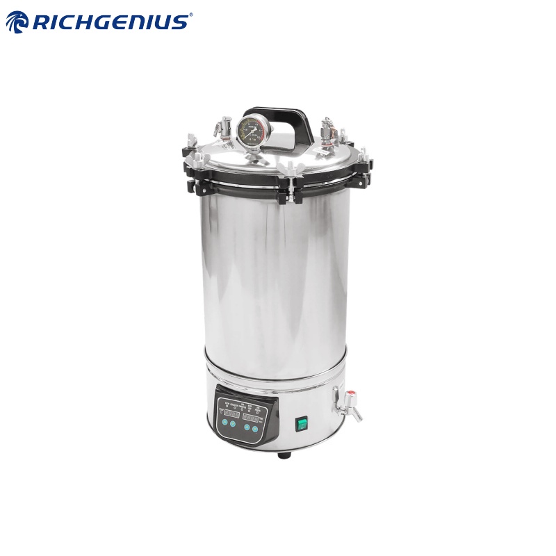 Portable Pressure Steam Sterilizer RGS-18C RGS-24C(Temperature-controlled electric heating type)